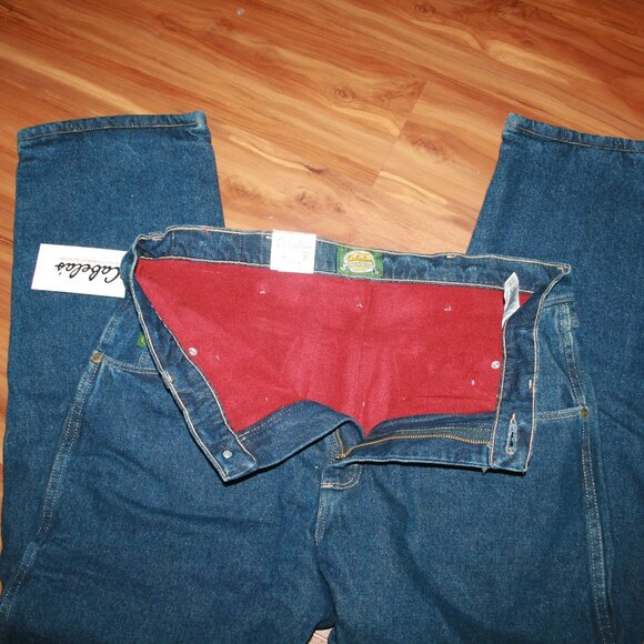 Cabela's Fleece Lined Jeans - NWT - Picture 6 of 8